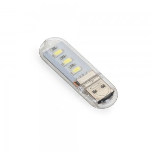 Luminária Plástica USB com Led-13236